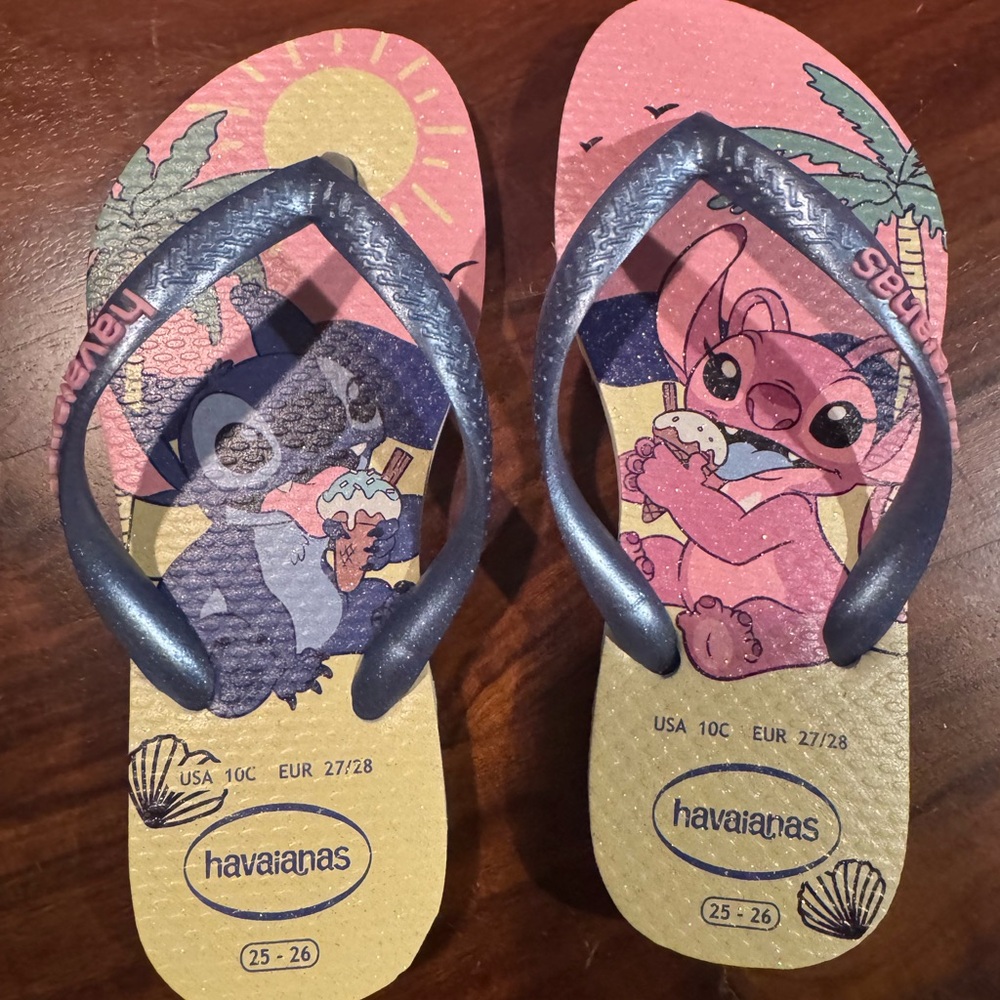 Havaianas x Disney - Kids Lilo & Stitch Flip Flops